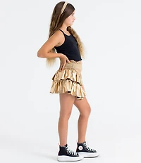 BuddyLove Big Girls Brookie Ruffle Tiered Skort