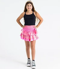 BuddyLove Big Girls Brookie Ruffle Tiered Skort