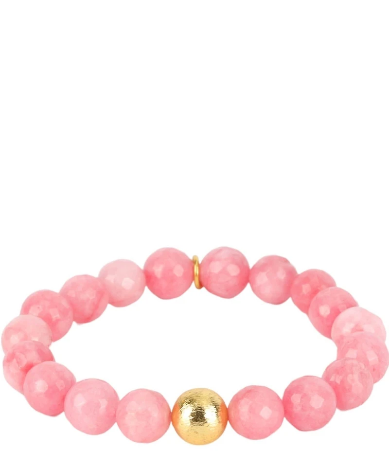 BuDhaGirl Bianca Beaded Stretch Bracelet