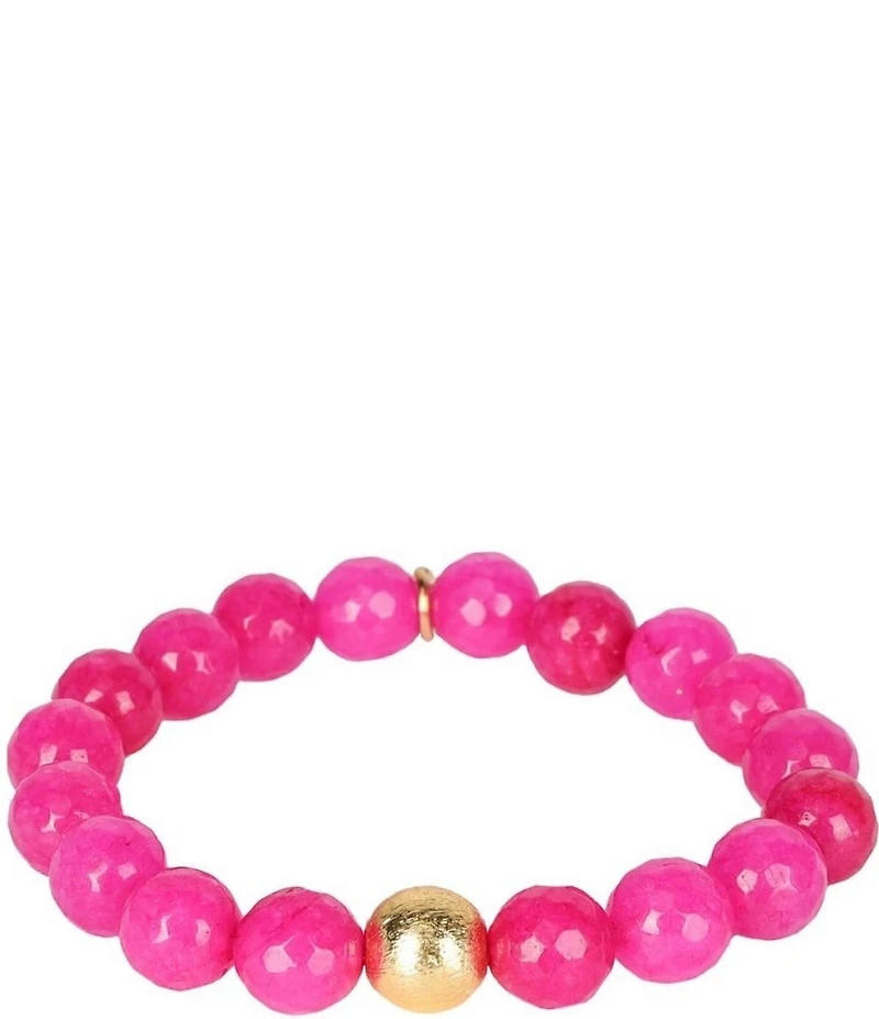 BuDhaGirl Bianca Beaded Stretch Bracelet