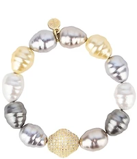 BuDhaGirl Isabel Pearl Stretch Bracelet
