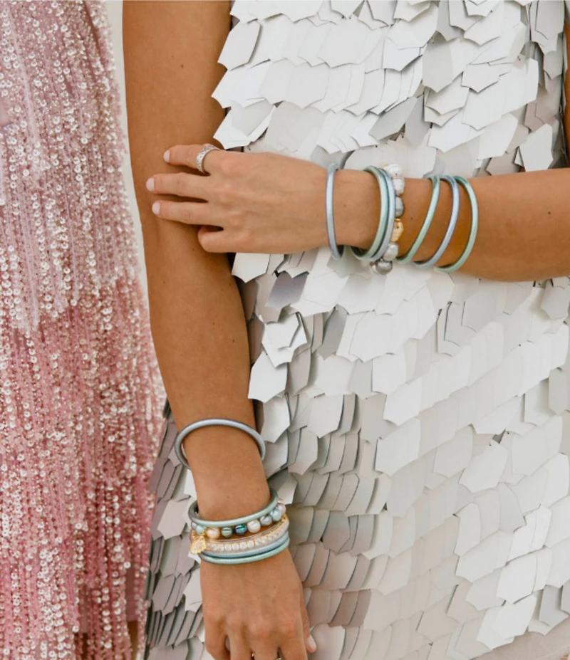 BuDhaGirl Isabel Pearl Stretch Bracelet