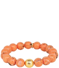 BuDhaGirl Marble Beaded Stretch Bracelet