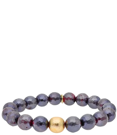 BuDhaGirl Melange Beaded Stretch Bracelet