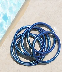 BuDhaGirl Serenity Prayer All Weather Bangles Bracelet Set