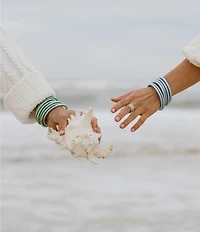 BuDhaGirl Serenity Prayer All Weather Bangles Bracelet Set