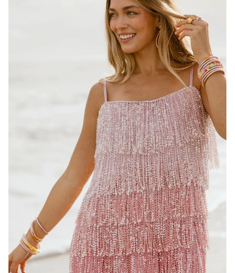 BuDhaGirl Serenity Prayer All Weather Bangles Bracelet Set