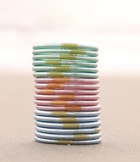 BuDhaGirl Serenity Prayer All Weather Bangles Bracelet Set