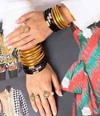 BuDhaGirl Three Kings All Weather Bangles® Bracelet Set