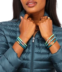 BuDhaGirl Three Kings Ombre All Weather Bangles® Bracelet Set