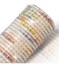 BuDhaGirl Three Queens Crystal All Weather Bangles® Bracelet Set