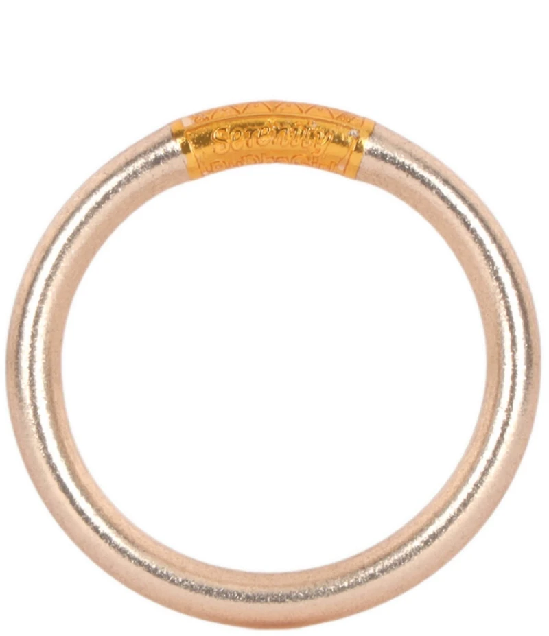 BuDhaGirl Tzubbie Serenity Prayer All Weather Bangle® Bracelet