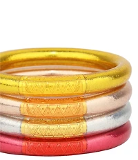 BuDhaGirl Tzubbie Serenity Prayer All Weather Bangle® Bracelet