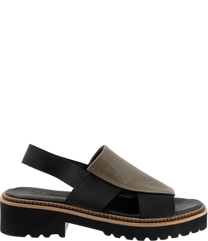 Bueno Amy Leather Platform Sandals