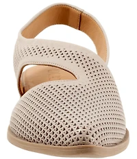 Bueno Bianca Perf Leather Slip-On Flats