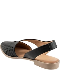 Bueno Bianca Perf Leather Slip-On Flats