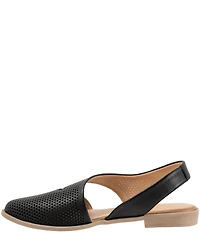 Bueno Bianca Perf Leather Slip-On Flats