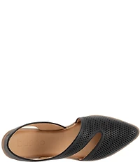 Bueno Bianca Perf Leather Slip-On Flats