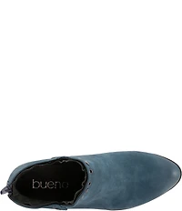 Bueno Cora Nubuck Suede Grommet Studded Ankle Booties