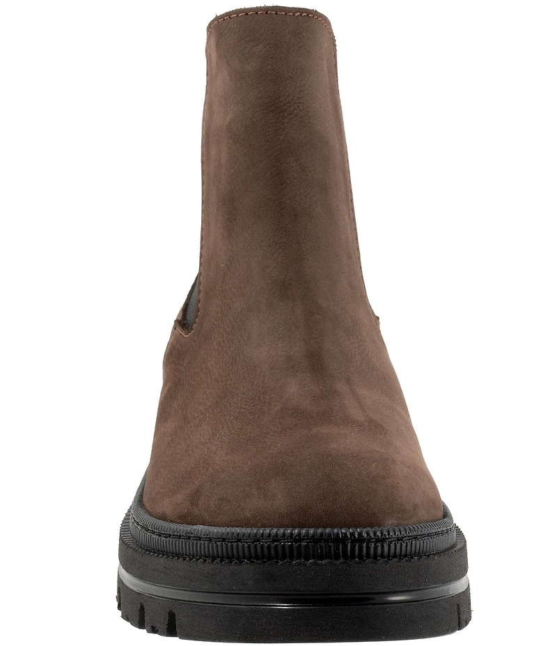 Bueno Darla Nubuck Chelsea Booties