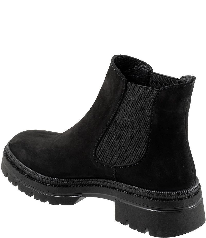 Bueno Darla Nubuck Chelsea Booties