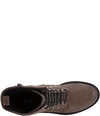 Bueno Dixie Nubuck Suede Studded Combat Booties