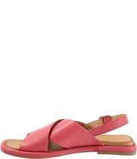 Bueno Elwood Leather Cross Band Slingback Sandals