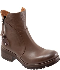 Bueno Fallon Leather Zip Booties
