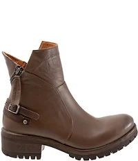 Bueno Fallon Leather Zip Booties