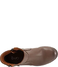 Bueno Fallon Leather Zip Booties