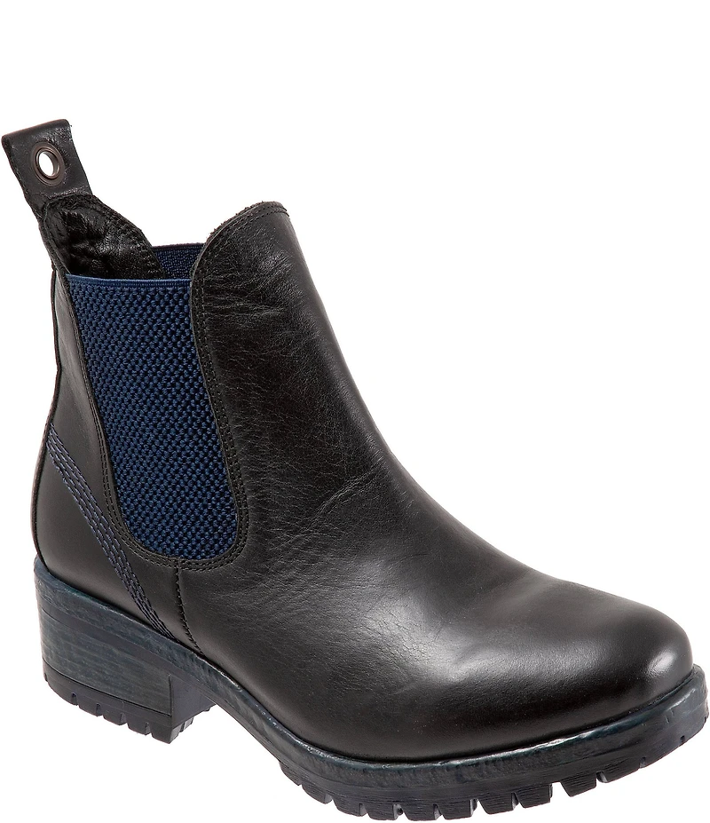 Bueno Florida Leather Chelsea Booties