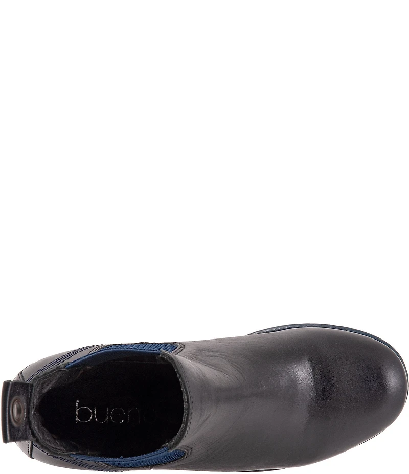 Bueno Florida Leather Chelsea Booties