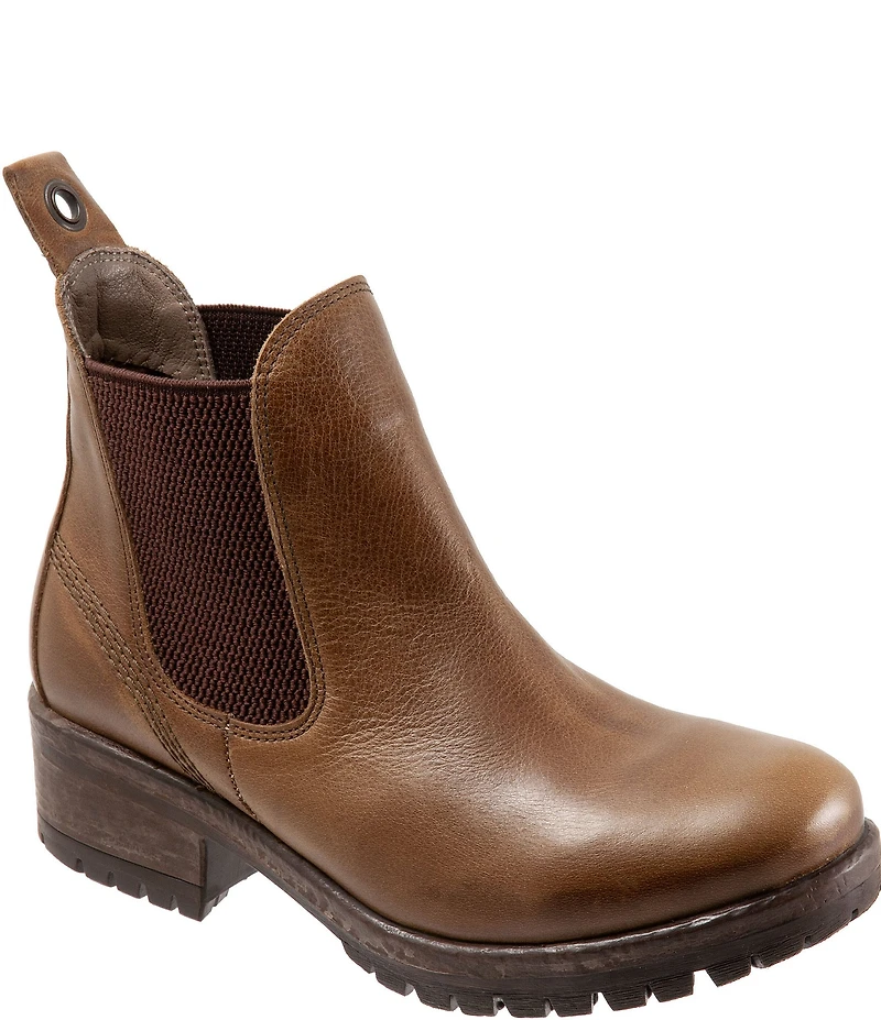 Bueno Florida Leather Chelsea Booties
