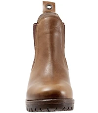 Bueno Florida Leather Chelsea Booties