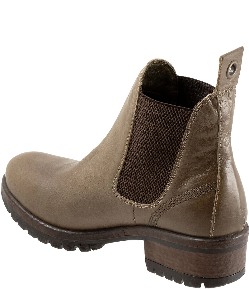 Bueno Florida Leather Chelsea Booties