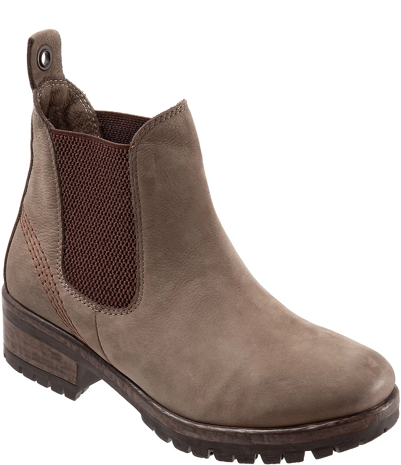 Bueno Florida Nubuck Suede Chelsea Booties