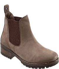 Bueno Florida Nubuck Suede Chelsea Booties