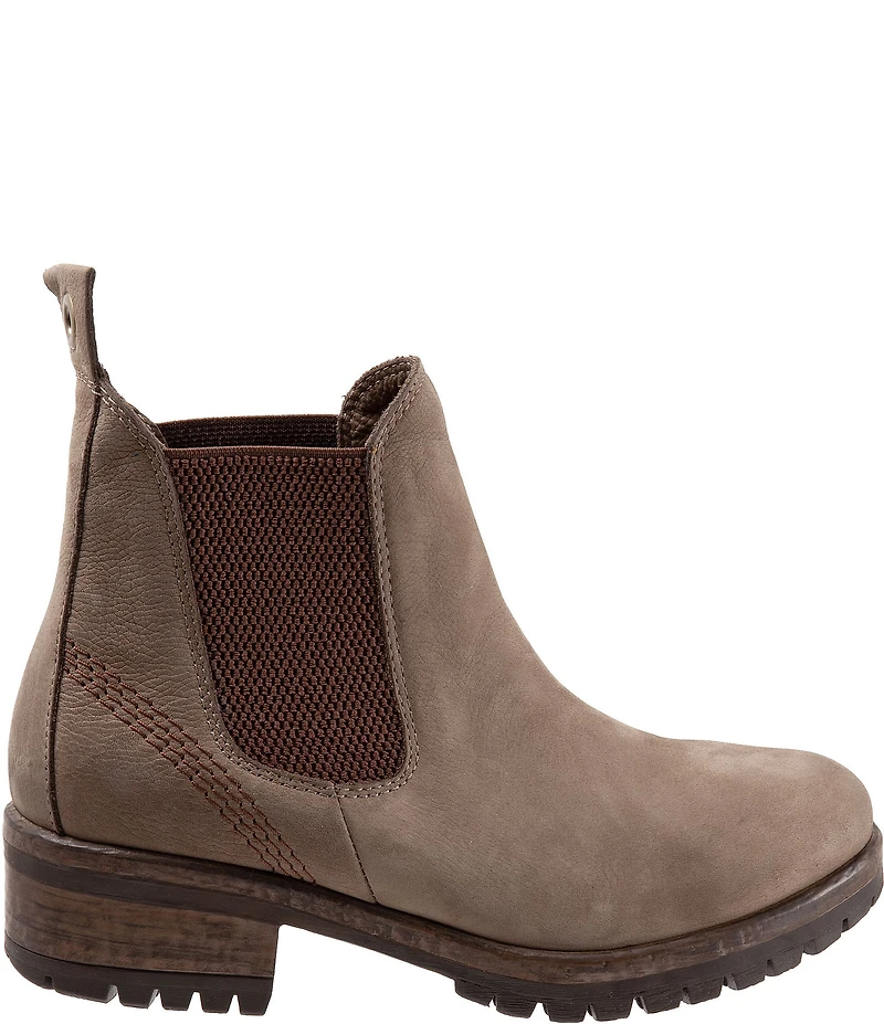 Bueno Florida Nubuck Suede Chelsea Booties