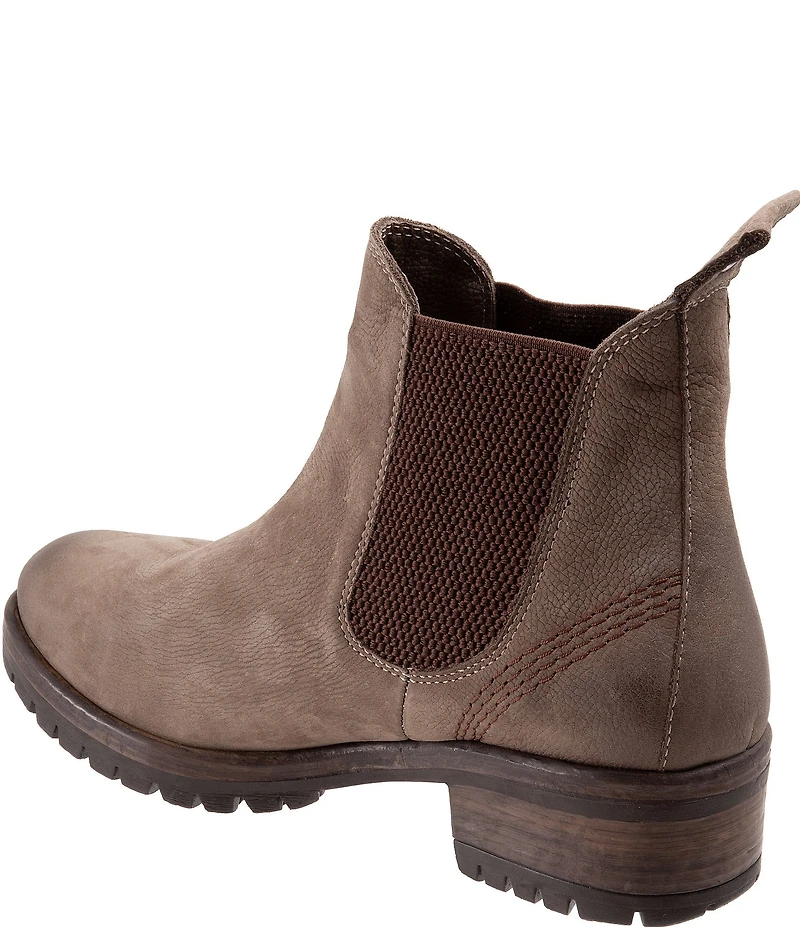 Bueno Florida Nubuck Suede Chelsea Booties