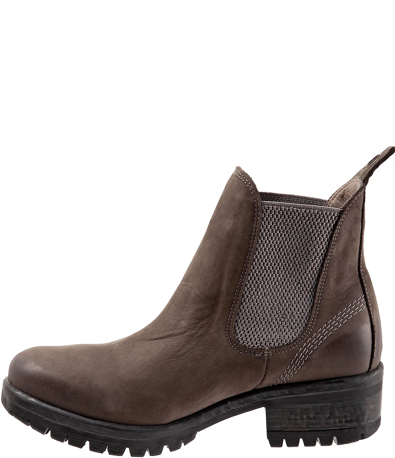 Bueno Florida Nubuck Suede Chelsea Booties