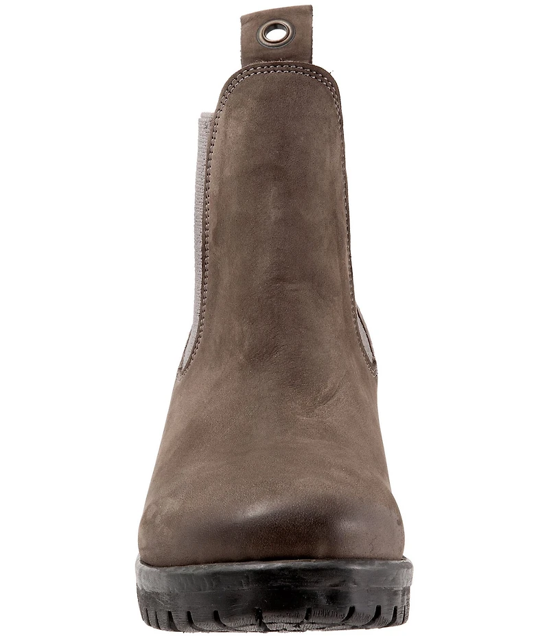 Bueno Florida Nubuck Suede Chelsea Booties