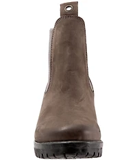 Bueno Florida Nubuck Suede Chelsea Booties