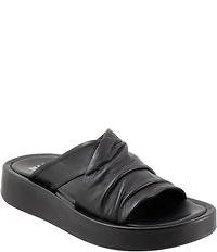 Bueno Harper Leather Slide Sandals