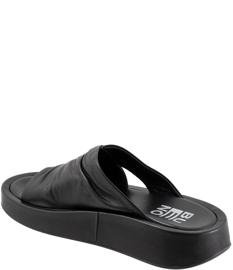 Bueno Harper Leather Slide Sandals