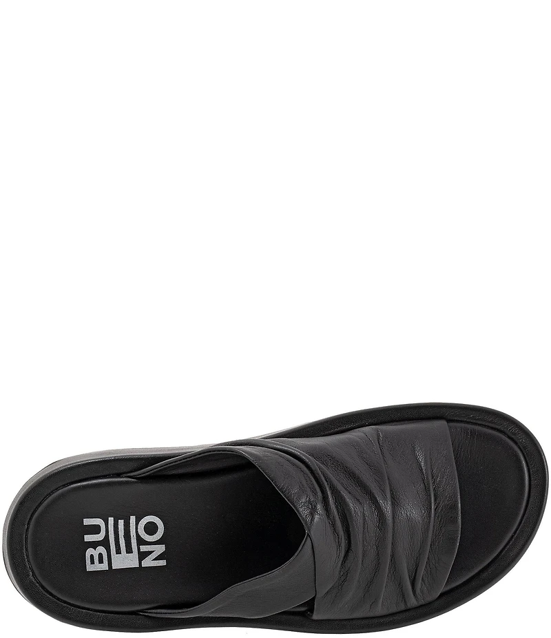 Bueno Harper Leather Slide Sandals