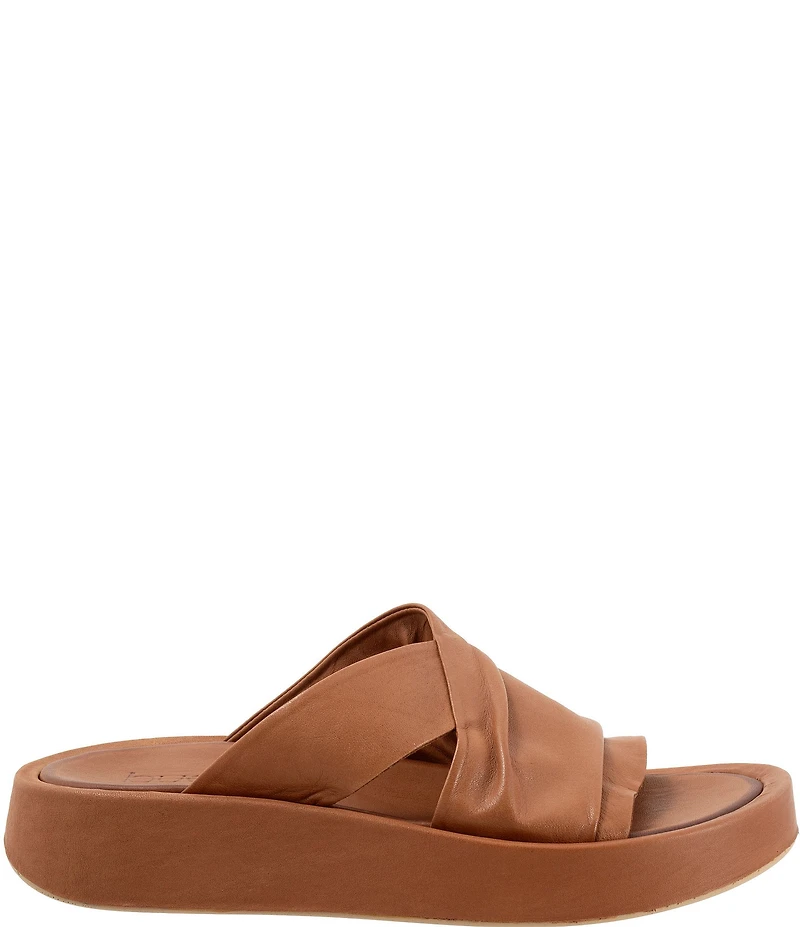 Bueno Harper Leather Slide Sandals