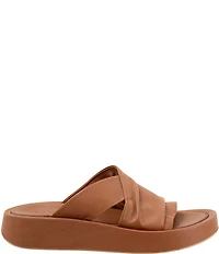 Bueno Harper Leather Slide Sandals