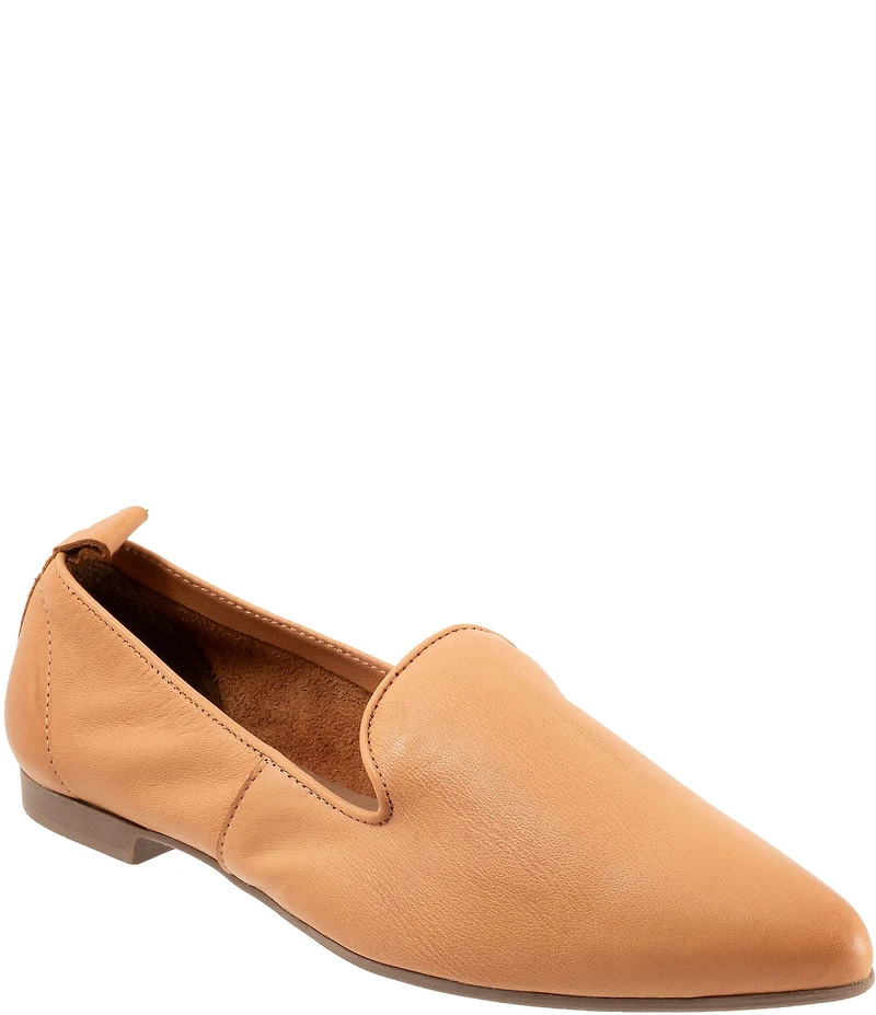 Bueno Izzy Leather Flat Point Toe Loafers
