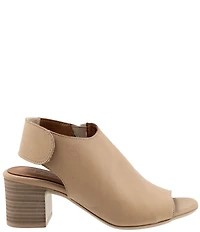 Bueno Rachel Leather Block Heel Shooties