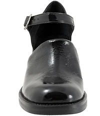 Bueno Rita Patent Leather Block Heel Mary Jane Pumps